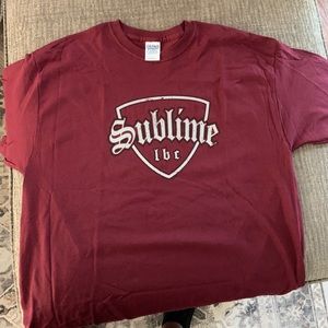 Sublime vintage concert tshirt